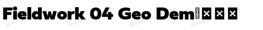 Fieldwork 04 Geo Dem字体转换 Fieldwork 04 Geo Dem字体转换